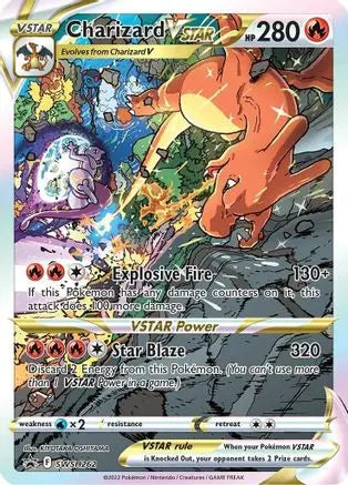 Charizard VSTAR SWSH262 Sword and Shield Black Star Promo