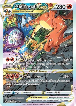 Charizard VSTAR SWSH262 – Sword & Shield Black Star Promo