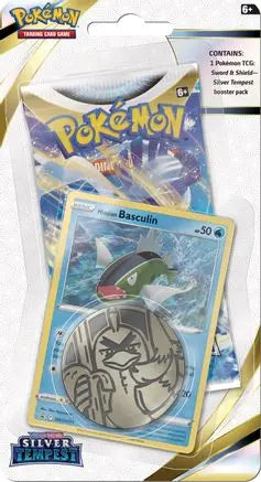 Silver Tempest Single Pack Blister [Basculin] SWSH12: Silver Tempest Pokemon Sealed  Squirtle Squad Card Shop.