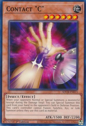 Contact "C" (SDCB-EN013) - Structure Deck: Legend of the Crystal Beasts 1st Edition Structure Deck: Legend of the Crystal Beasts Yugioh Single  Squirtle Squad Card Shop.
