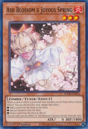 Ash Blossom & Joyous Spring (SDCB-EN014) - Structure Deck: Legend of the Crystal Beasts 1st Edition Structure Deck: Legend of the Crystal Beasts Yugioh Single  Squirtle Squad Card Shop.