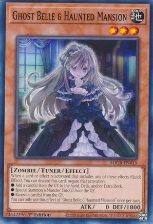 Ghost Belle & Haunted Mansion (SDCB-EN015) - Structure Deck: Legend of the Crystal Beasts 1st Edition Structure Deck: Legend of the Crystal Beasts Yugioh Single  Squirtle Squad Card Shop.
