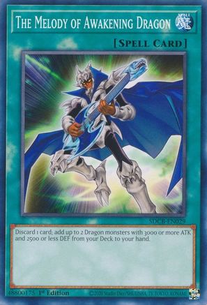 The Melody of Awakening Dragon (SDCB-EN029) - Structure Deck: Legend of the Crystal Beasts 1st Edition Structure Deck: Legend of the Crystal Beasts Yugioh Single  Squirtle Squad Card Shop.