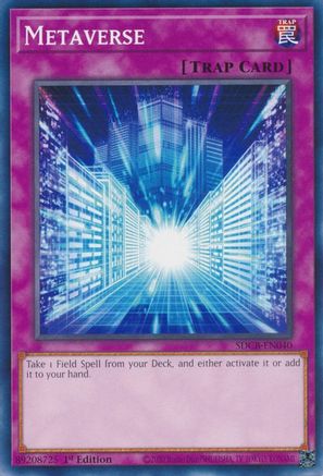 Metaverse (SDCB-EN040) - Structure Deck: Legend of the Crystal Beasts 1st Edition Structure Deck: Legend of the Crystal Beasts Yugioh Single  Squirtle Squad Card Shop.
