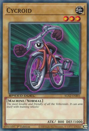 Cycroid (SGX2-ENB01) - Speed Duel GX: Midterm Paradox 1st Edition Speed Duel GX: Midterm Paradox Yugioh Single  Squirtle Squad Card Shop.