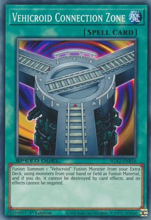 Vehicroid Connection Zone (SGX2-ENB16) - Speed Duel GX: Midterm Paradox 1st Edition Speed Duel GX: Midterm Paradox Yugioh Single  Squirtle Squad Card Shop.