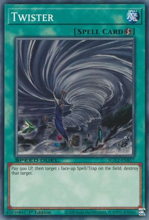 Twister (SGX2-ENB17) - Speed Duel GX: Midterm Paradox 1st Edition Speed Duel GX: Midterm Paradox Yugioh Single  Squirtle Squad Card Shop.