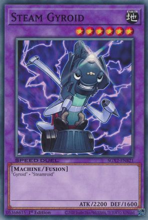 Steam Gyroid (SGX2-ENB21) - Speed Duel GX: Midterm Paradox 1st Edition Speed Duel GX: Midterm Paradox Yugioh Single  Squirtle Squad Card Shop.