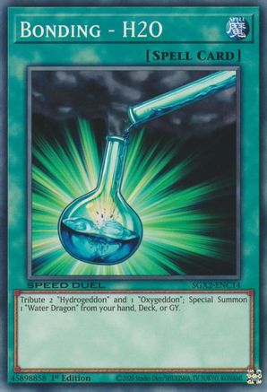 Bonding - H2O (SGX2-ENC14) - Speed Duel GX: Midterm Paradox 1st Edition Speed Duel GX: Midterm Paradox Yugioh Single  Squirtle Squad Card Shop.