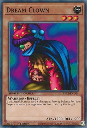 Dream Clown (SGX2-END04) - Speed Duel GX: Midterm Paradox 1st Edition Speed Duel GX: Midterm Paradox Yugioh Single  Squirtle Squad Card Shop.