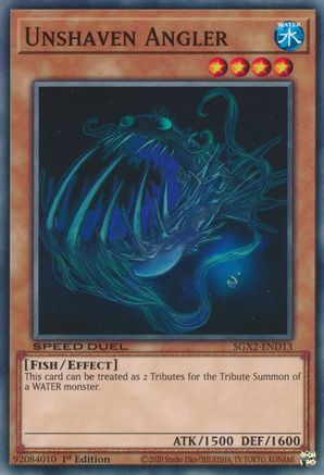 Unshaven Angler (SGX2-END13) - Speed Duel GX: Midterm Paradox 1st Edition Speed Duel GX: Midterm Paradox Yugioh Single  Squirtle Squad Card Shop.