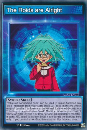 The Roids are Alright (SGX2-ENS03) - Speed Duel GX: Midterm Paradox 1st Edition Speed Duel GX: Midterm Paradox Yugioh Single  Squirtle Squad Card Shop.
