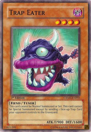 Trap Eater (CRMS-EN005) - Crimson Crisis Unlimited Crimson Crisis Yugioh Single  Squirtle Squad Card Shop.