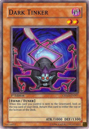 Dark Tinker (CRMS-EN007) - Crimson Crisis 1st Edition Crimson Crisis Yugioh Single  Squirtle Squad Card Shop.