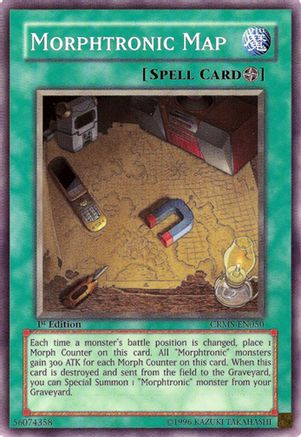 Morphtronic Map (CRMS-EN050) - Crimson Crisis Unlimited Crimson Crisis Yugioh Single  Squirtle Squad Card Shop.