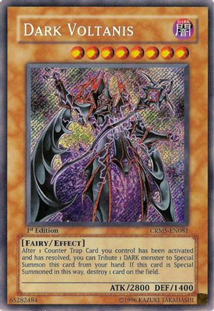 Dark Voltanis (CRMS-EN081) - Crimson Crisis 1st Edition Crimson Crisis Yugioh Single  Squirtle Squad Card Shop.