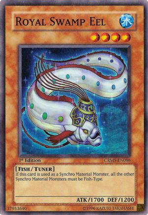 Royal Swamp Eel (CRMS-EN086) - Crimson Crisis Unlimited Crimson Crisis Yugioh Single  Squirtle Squad Card Shop.