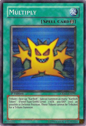 Multiply (CRMS-EN090) - Crimson Crisis Unlimited Crimson Crisis Yugioh Single  Squirtle Squad Card Shop.