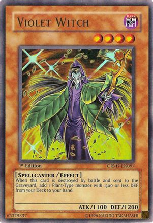 Violet Witch (CRMS-EN097) - Crimson Crisis Unlimited Crimson Crisis Yugioh Single  Squirtle Squad Card Shop.