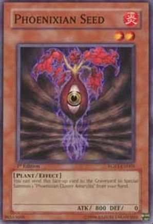 Phoenixian Seed (RGBT-EN005) - Raging Battle Unlimited Raging Battle Yugioh Single  Squirtle Squad Card Shop.