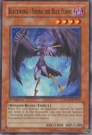 Blackwing - Shura the Blue Flame (RGBT-EN011) - Raging Battle 1st Edition Raging Battle Yugioh Single  Squirtle Squad Card Shop.