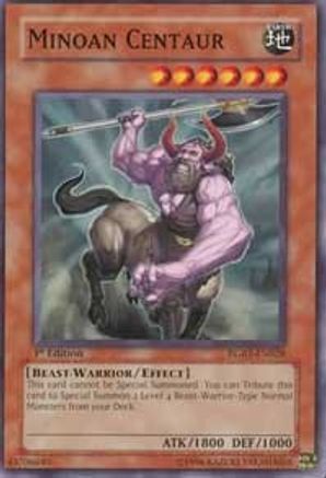 Minoan Centaur (RGBT-EN028) - Raging Battle Unlimited Raging Battle Yugioh Single  Squirtle Squad Card Shop.