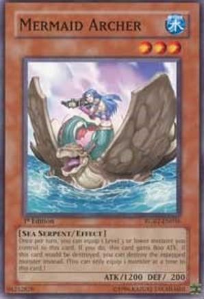 Mermaid Archer (RGBT-EN036) - Raging Battle 1st Edition Raging Battle Yugioh Single  Squirtle Squad Card Shop.