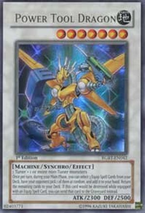 Power Tool Dragon (RGBT-EN042) - Raging Battle 1st Edition Raging Battle Yugioh Single  Squirtle Squad Card Shop.