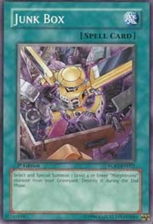 Junk Box (RGBT-EN052) - Raging Battle Unlimited Raging Battle Yugioh Single  Squirtle Squad Card Shop.