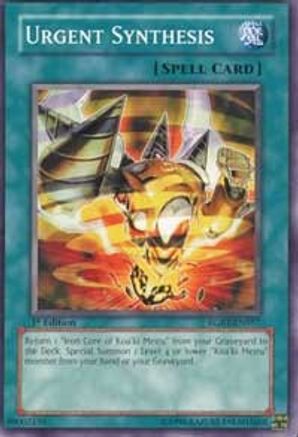 Urgent Synthesis (RGBT-EN057) - Raging Battle 1st Edition Raging Battle Yugioh Single  Squirtle Squad Card Shop.