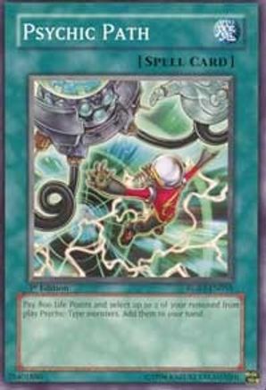 Psychic Path (RGBT-EN058) - Raging Battle Unlimited Raging Battle Yugioh Single  Squirtle Squad Card Shop.