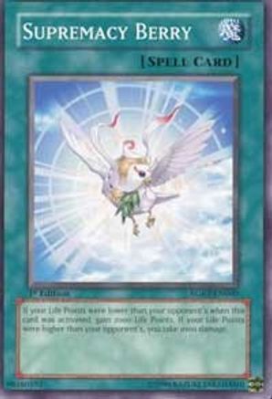 Supremacy Berry (RGBT-EN060) - Raging Battle 1st Edition Raging Battle Yugioh Single  Squirtle Squad Card Shop.