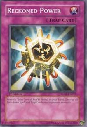Reckoned Power (RGBT-EN073) - Raging Battle 1st Edition Raging Battle Yugioh Single  Squirtle Squad Card Shop.
