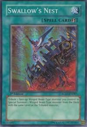 Swallow's Nest (RGBT-EN087) - Raging Battle 1st Edition Raging Battle Yugioh Single  Squirtle Squad Card Shop.