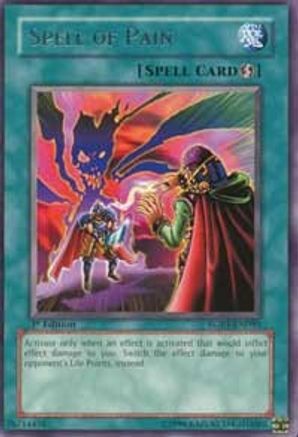 Spell of Pain (RGBT-EN090) - Raging Battle 1st Edition Raging Battle Yugioh Single  Squirtle Squad Card Shop.