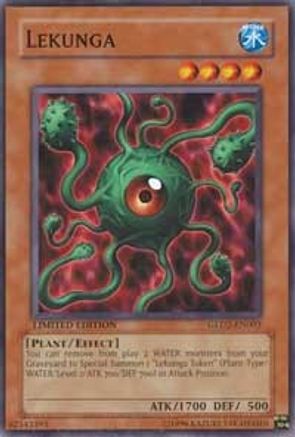 Lekunga (GLD2-EN003) - Gold Series 2009 Limited Gold Series 2009 Yugioh Single  Squirtle Squad Card Shop.