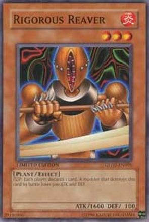 Rigorous Reaver (GLD2-EN005) - Gold Series 2009 Limited Gold Series 2009 Yugioh Single  Squirtle Squad Card Shop.