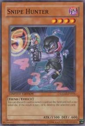 Snipe Hunter (GLD2-EN016) - Gold Series 2009 Limited Gold Series 2009 Yugioh Single  Squirtle Squad Card Shop.
