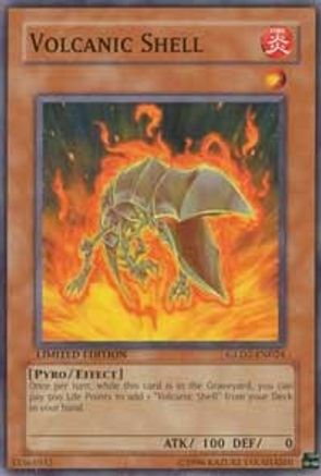 Volcanic Shell (GLD2-EN024) - Gold Series 2009 Limited Gold Series 2009 Yugioh Single  Squirtle Squad Card Shop.