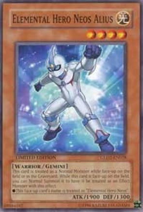 Elemental Hero Neos Alius (GLD2-EN028) - Gold Series 2009 Limited Gold Series 2009 Yugioh Single  Squirtle Squad Card Shop.