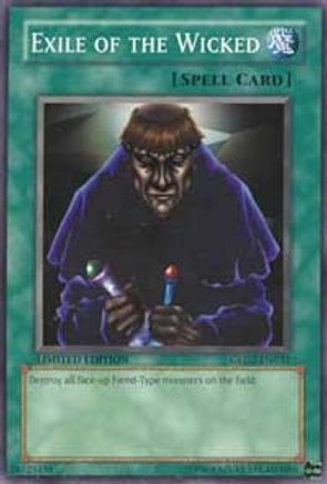 Exile of the Wicked (GLD2-EN034) - Gold Series 2009 Limited Gold Series 2009 Yugioh Single  Squirtle Squad Card Shop.