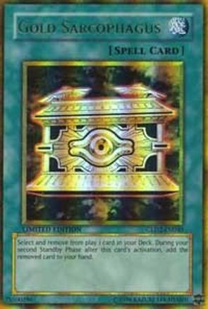 Gold Sarcophagus (GLD2-EN040) - Gold Series 2009 Limited Gold Series 2009 Yugioh Single  Squirtle Squad Card Shop.