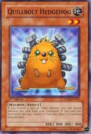 Quillbolt Hedgehog (5DS2-EN013) - 5D's Starter Deck 2009 1st Edition 5D's Starter Deck 2009 Yugioh Single  Squirtle Squad Card Shop.