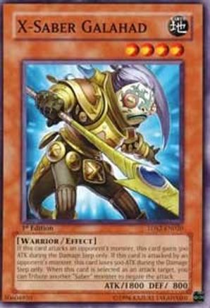 X-Saber Galahad (5DS2-EN020) - 5D's Starter Deck 2009 Unlimited 5D's Starter Deck 2009 Yugioh Single  Squirtle Squad Card Shop.