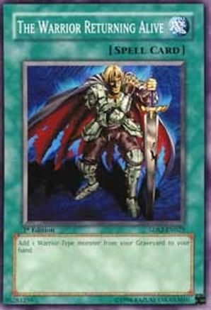 The Warrior Returning Alive (5DS2-EN025) - 5D's Starter Deck 2009 1st Edition 5D's Starter Deck 2009 Yugioh Single  Squirtle Squad Card Shop.