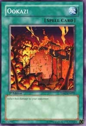 Ookazi (5DS2-EN031) - 5D's Starter Deck 2009 Unlimited 5D's Starter Deck 2009 Yugioh Single  Squirtle Squad Card Shop.