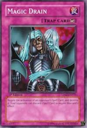 Magic Drain (5DS2-EN035) - 5D's Starter Deck 2009 1st Edition 5D's Starter Deck 2009 Yugioh Single  Squirtle Squad Card Shop.