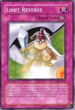 Limit Reverse (5DS2-EN037) - 5D's Starter Deck 2009 Unlimited 5D's Starter Deck 2009 Yugioh Single  Squirtle Squad Card Shop.
