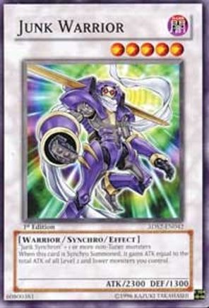 Junk Warrior (5DS2-EN042) - 5D's Starter Deck 2009 1st Edition 5D's Starter Deck 2009 Yugioh Single  Squirtle Squad Card Shop.