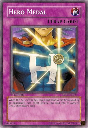 Hero Medal (DP06-EN021) - Duelist Pack 6: Jaden Yuki 3 Unlimited Duelist Pack 6: Jaden Yuki 3 Yugioh Single  Squirtle Squad Card Shop.